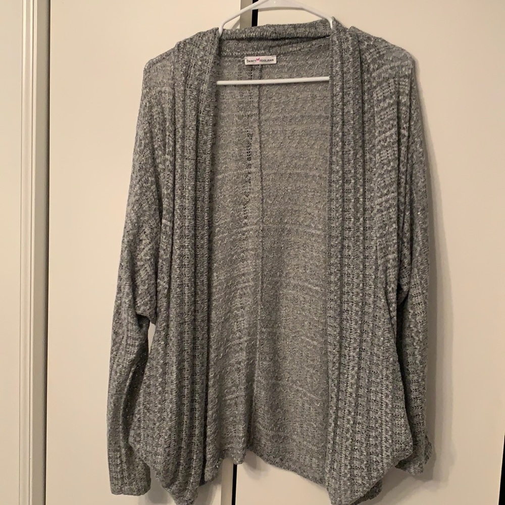 Medium gray Dainty Hooligan cardigan